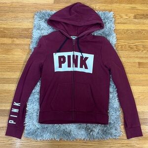 Victoria’s Secret PINK Burgundy Hoodie
